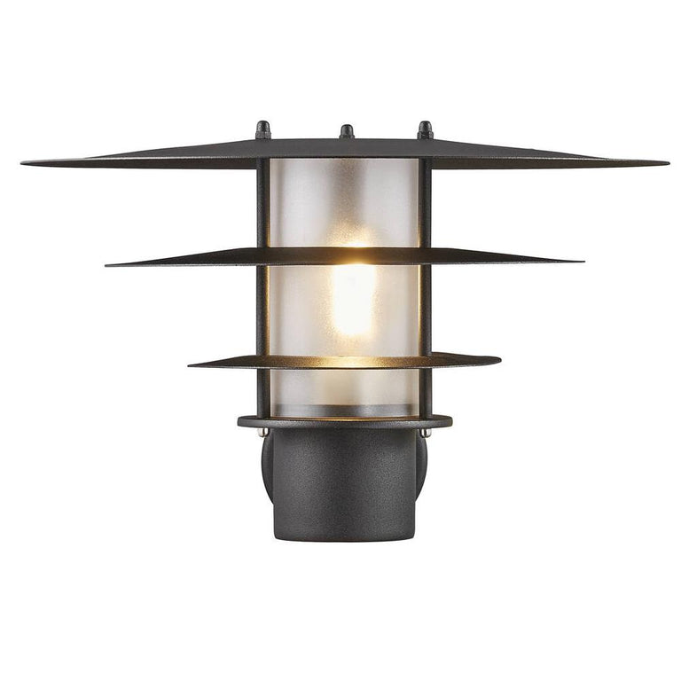 Bastia 1 Light Wall Light Large Black - 2118051003