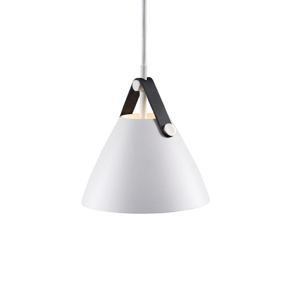Strap 16 1 Light Pendant Leather White - 84303001