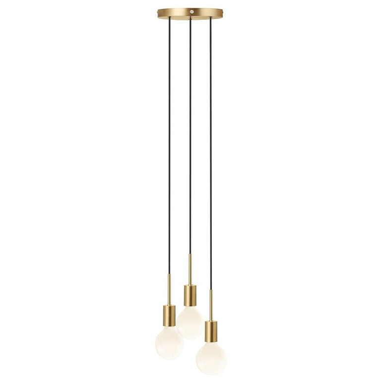 Paco 3 Light Suspension Brass - 2112063035