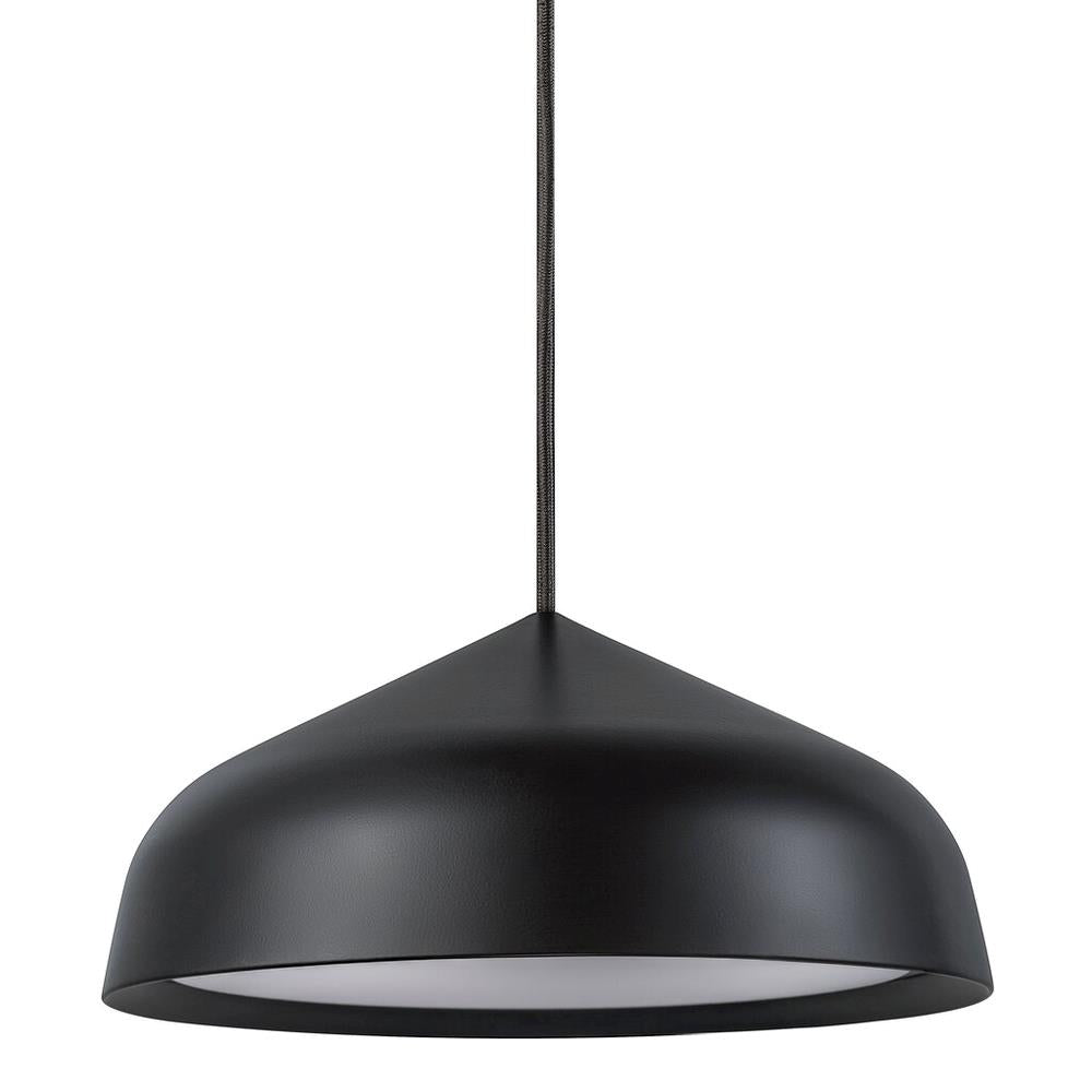 Fura 12W Dimmable LED Pendant Black / Warm White - 48103003