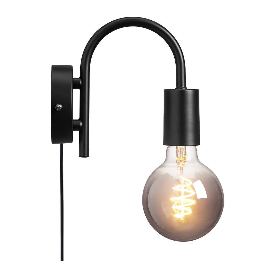 Paco 1 Light Wall Light Black - 2112071003