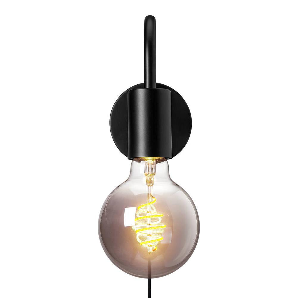 Paco 1 Light Wall Light Black - 2112071003