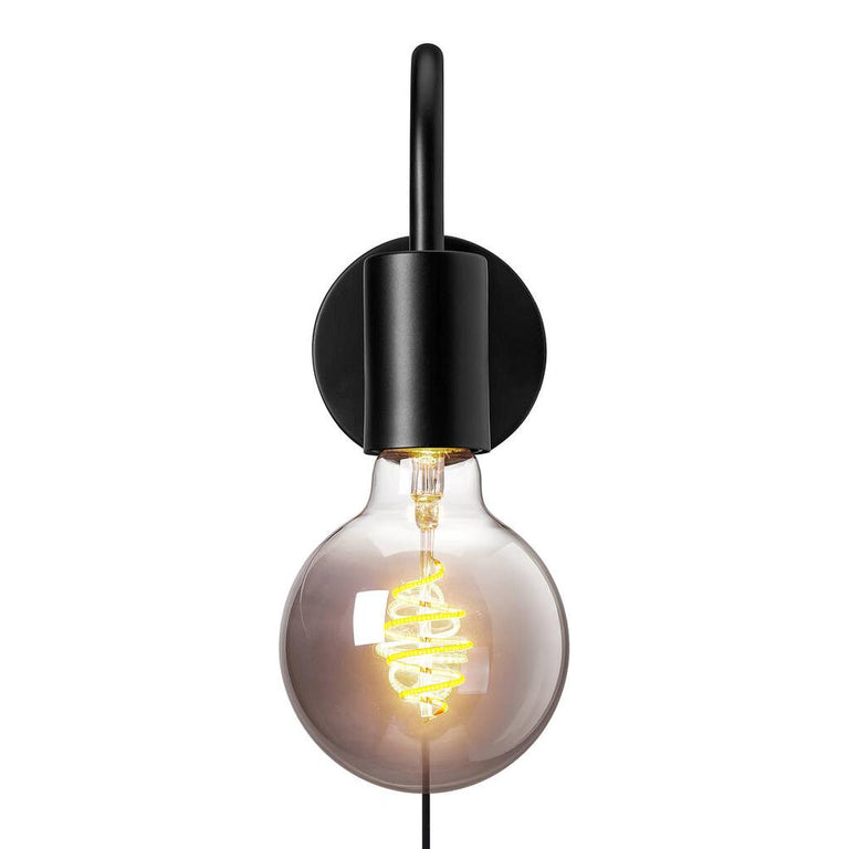 Paco 1 Light Wall Light Black - 2112071003