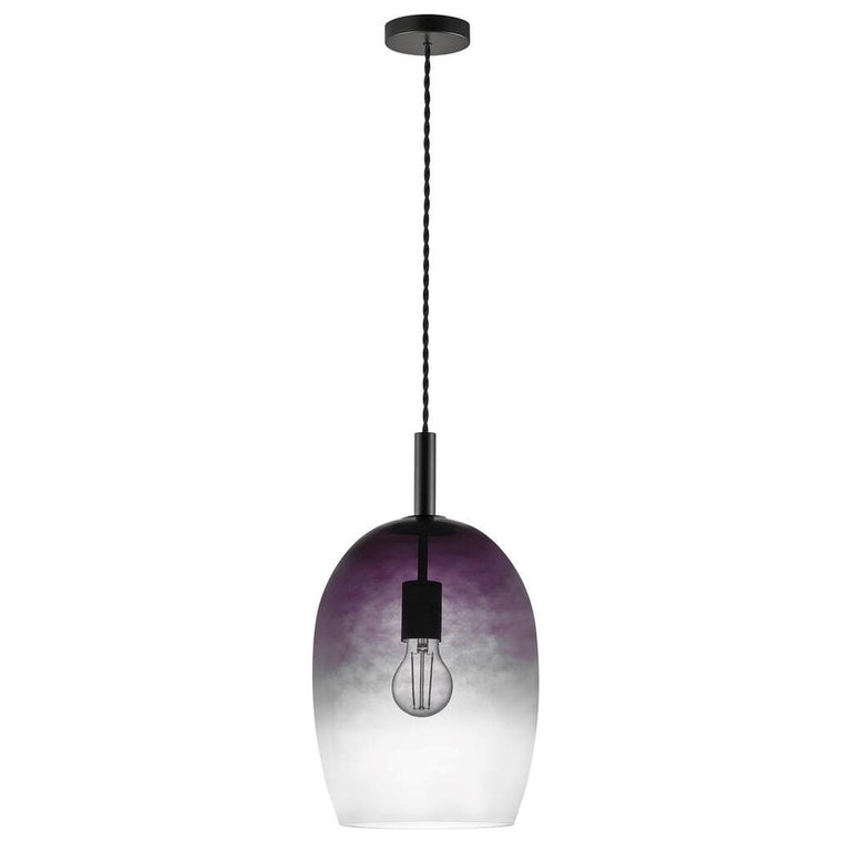 Uma 1 Light Pendant Medium Grey - 2112723047