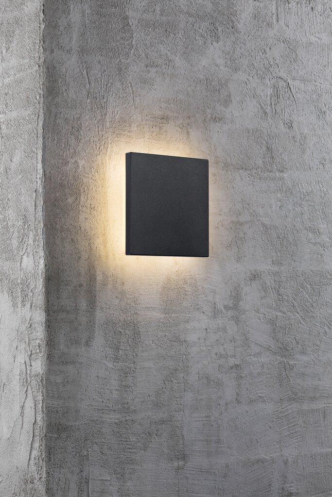 Artego 8W Square LED Bunker Light Black / Warm White - 46951003