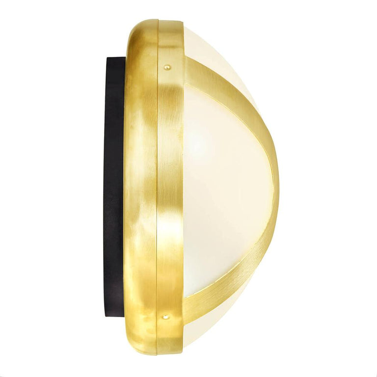 Cross 1 Light Bunker Light Large Brass - 2118131035