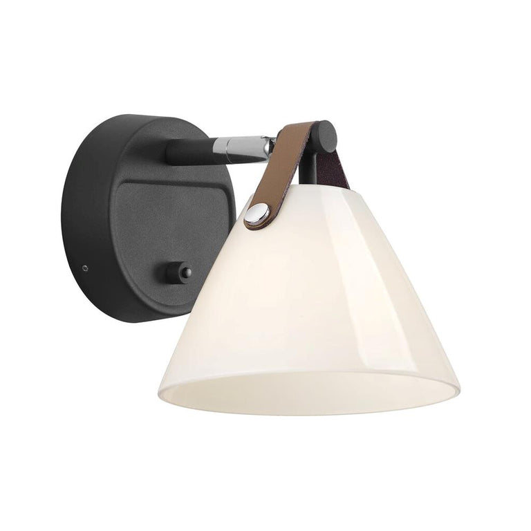 Strap 1 Light Wall Light Black / Opal - 46241003