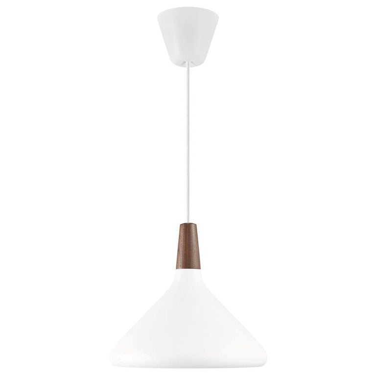Nori 1 Light Pendant Small White - 2120813001