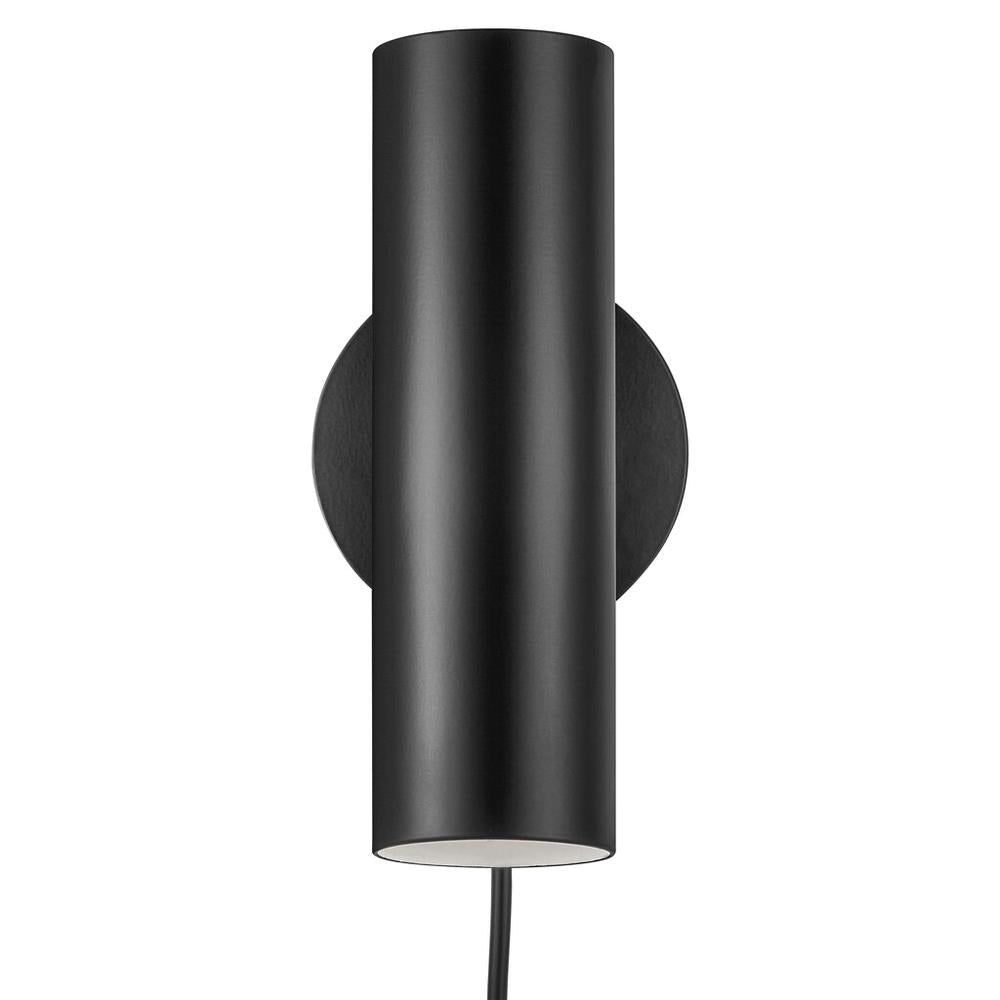 MIB 1 Light GU10 Adjustable Wall Light Black - 61681003