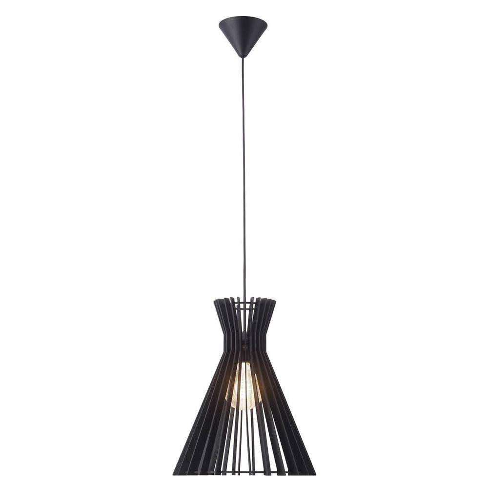Groa 1 Light Pendant Black - 2112453003