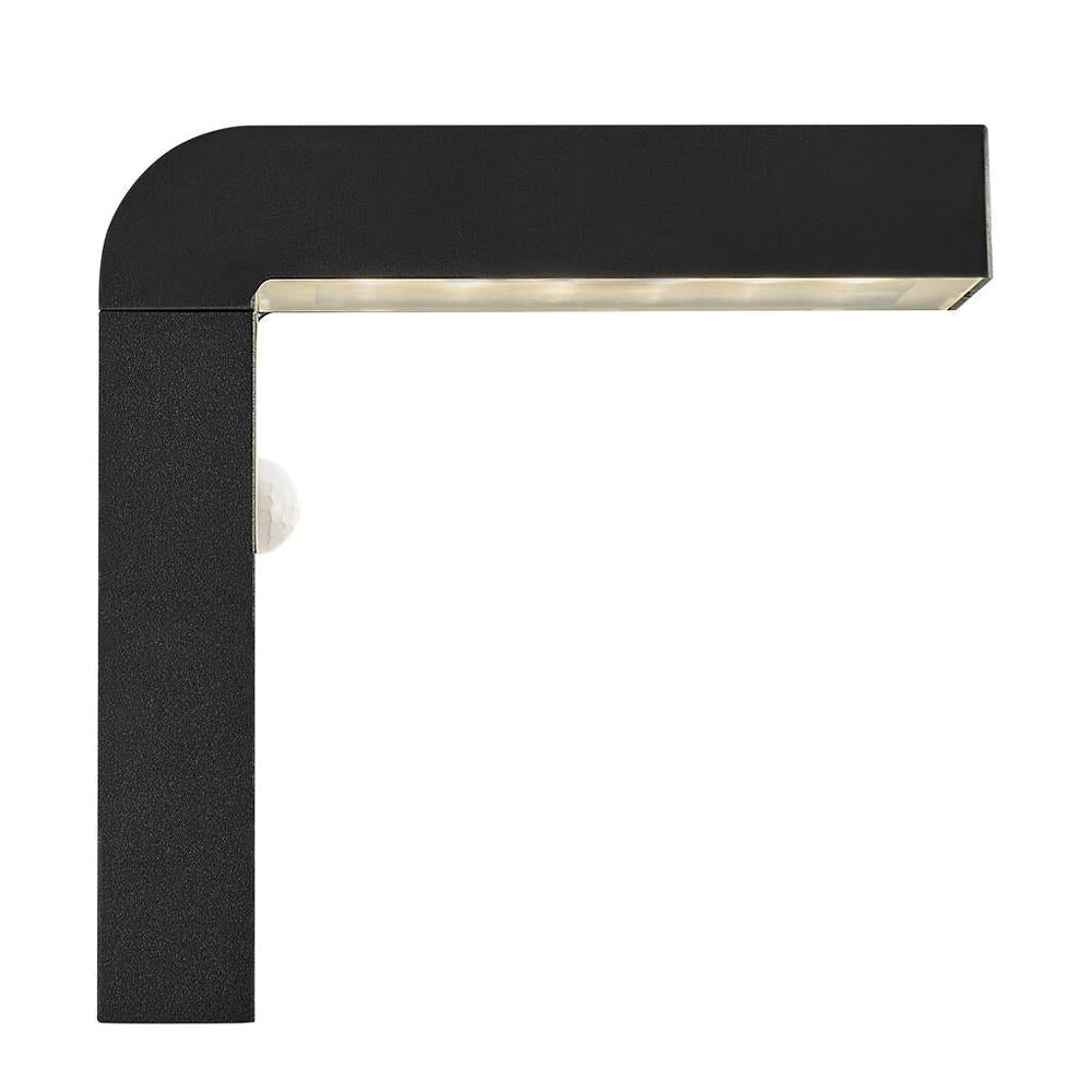 Alya 5W Solar LED Wall Light Black / Warm White - 2118231003