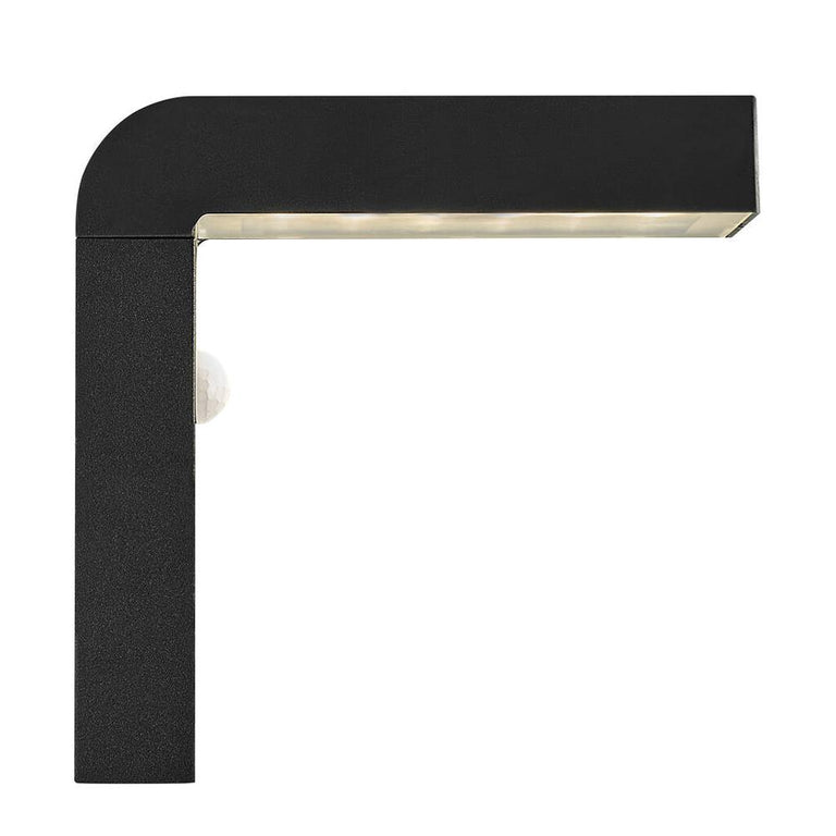 Alya 5W Solar LED Wall Light Black / Warm White - 2118231003