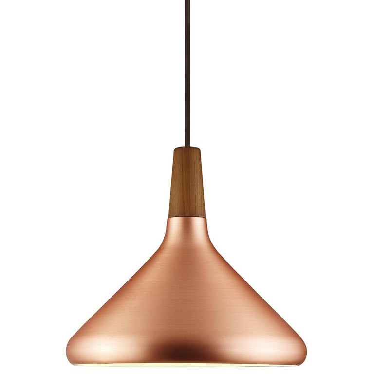 Nori 1 Light Pendant Small Copper - 2120813030
