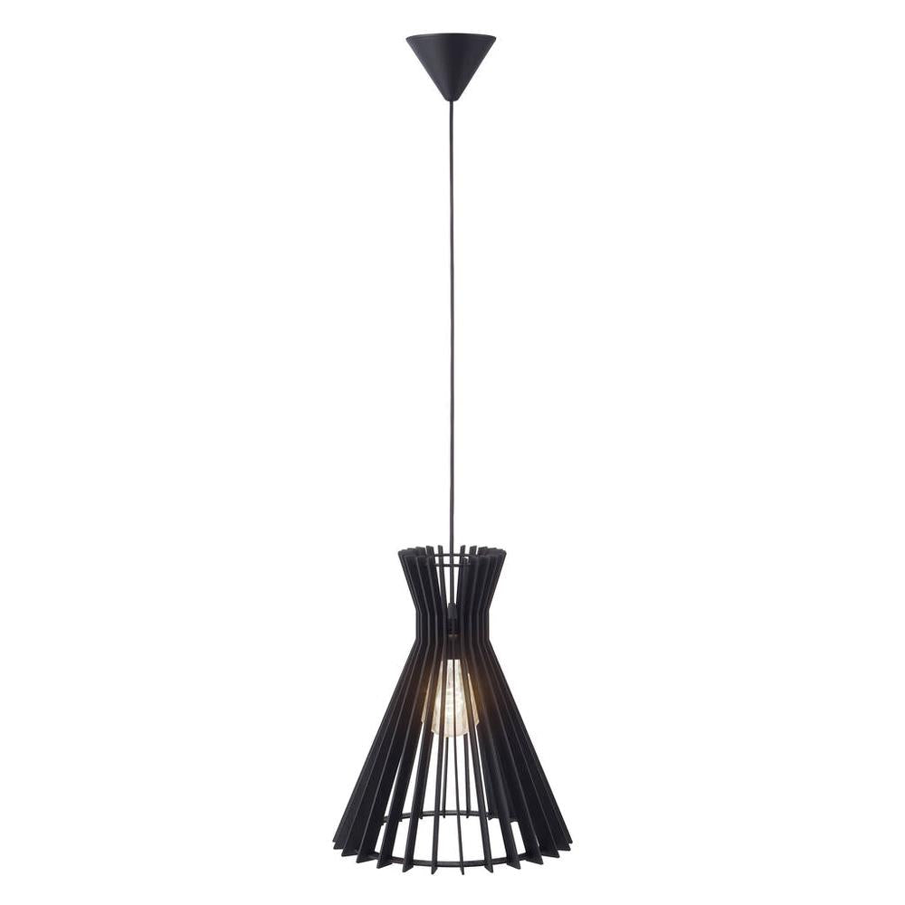 Groa 1 Light Pendant Black - 2112453003
