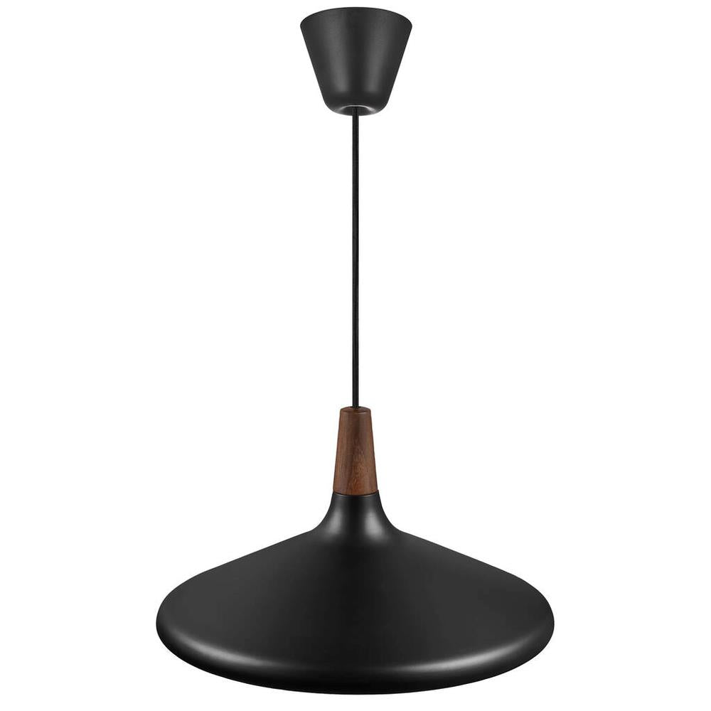 Nori 1 Light Pendant Large Black - 2120823003