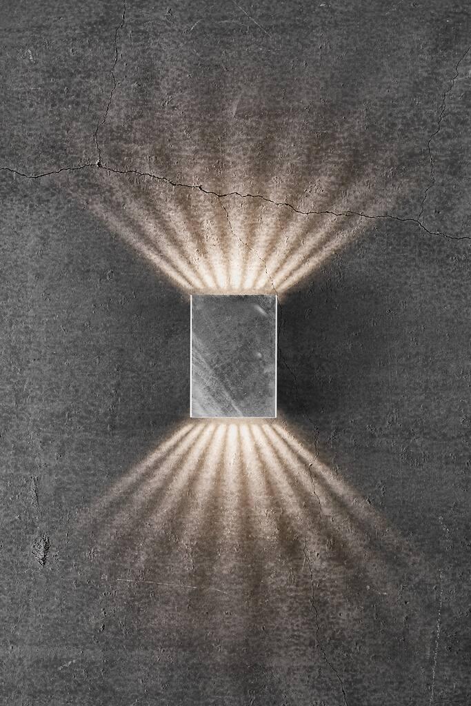 Fold 7W Up & Down LED Wall Light Galvanized - 2019041031
