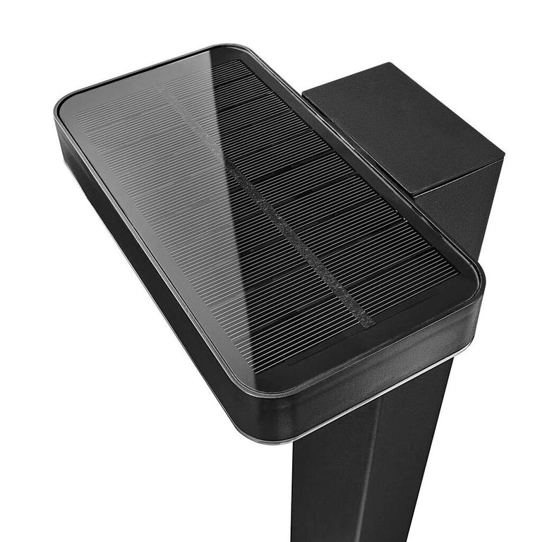 Rica 5W Square Solar LED Path Light with Sensor Black / Warm White - 2118178003