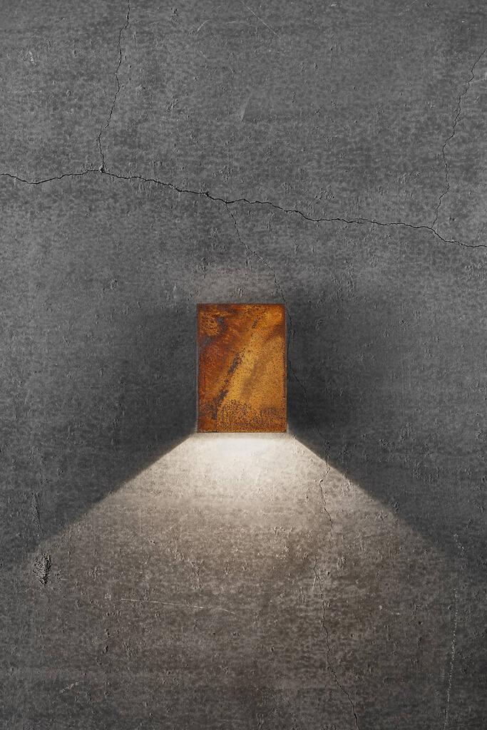 Fold 10W Up & Down LED Wall Light Corten - 2019051038