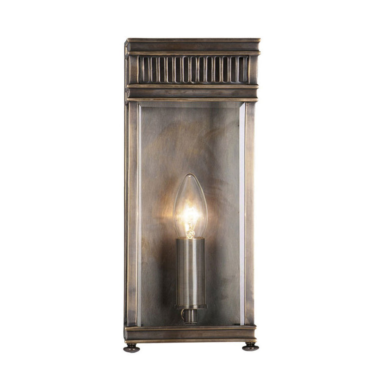 Holborn Small Wall Lantern Dark Bronze - HL7-S-DB
