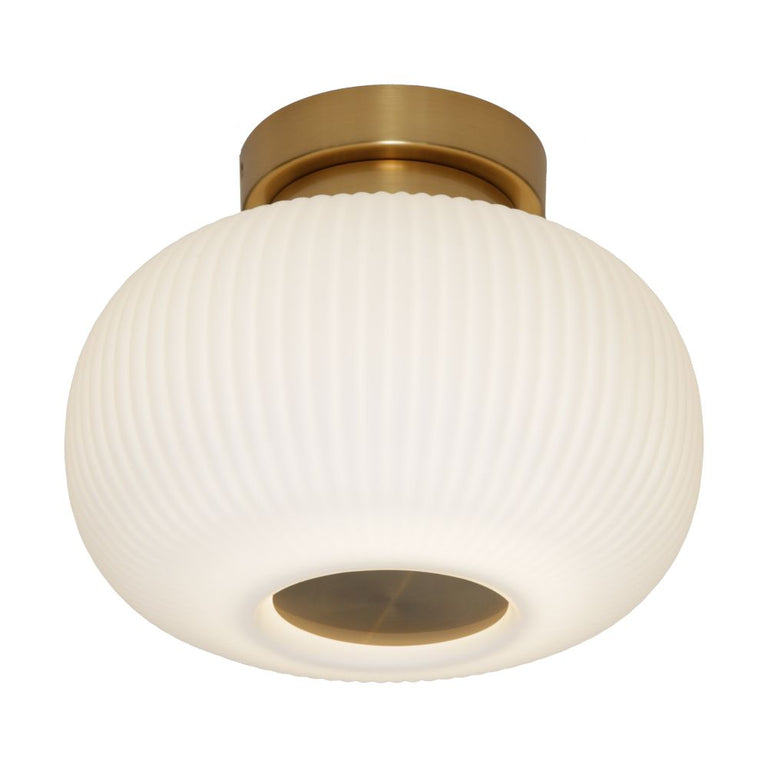 Hutton 1 Light Batten Fix Gold - HUTT1BFGLD