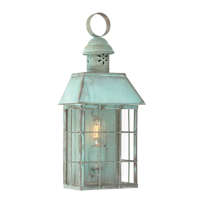 Hyde Park Wall Lantern Verdigris - HYDE/PARK/V
