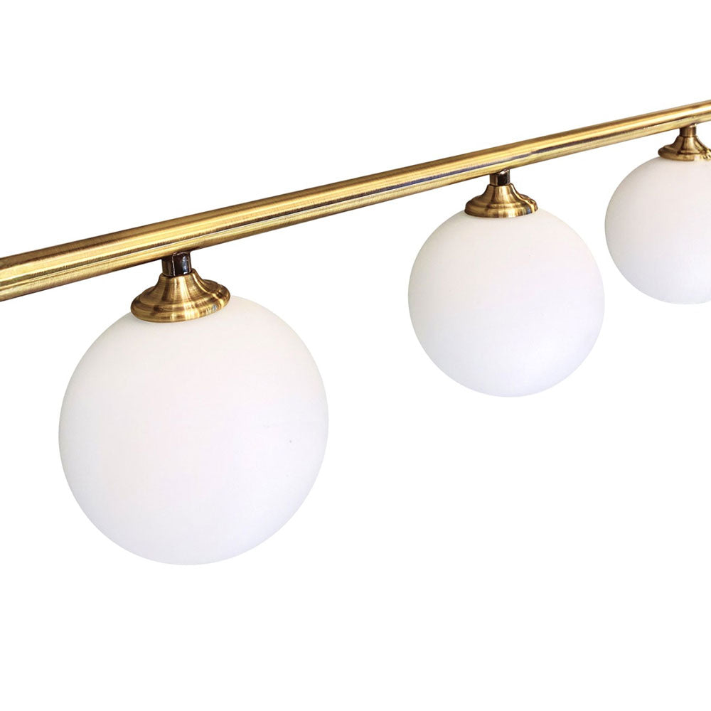 Tetris 5 Light Pendant Gold