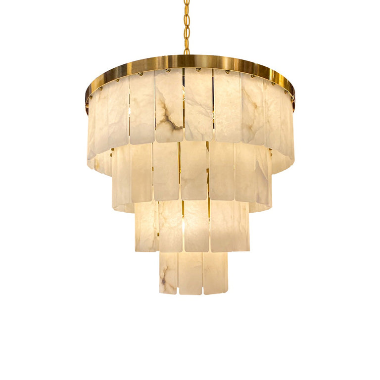 Panish Shay 4 Tier Pendant Gold