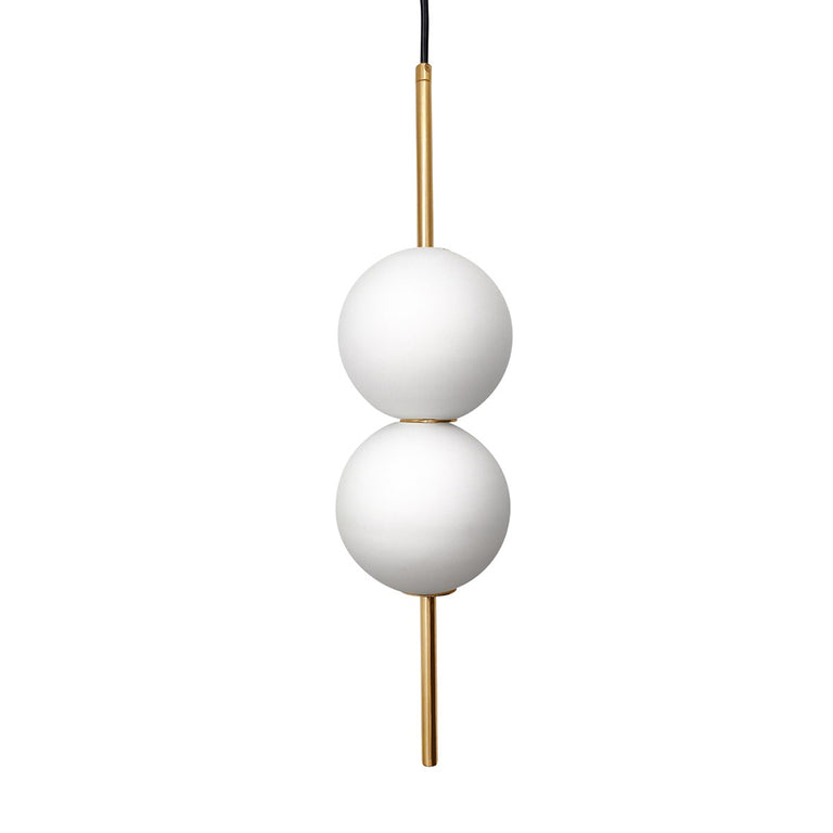 Tarnie 2 Light LED Pendant Gold / Warm White