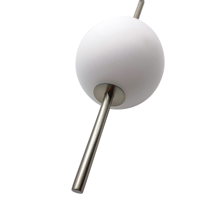 Tarnie 1 Light LED Pendant Nickel / Warm White