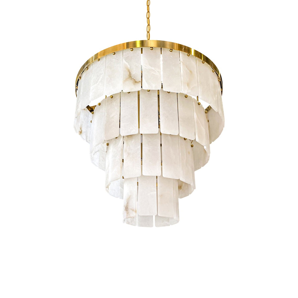 Panish Shay 4 Tier Pendant Gold