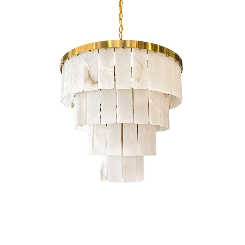 Panish Shay 4 Tier Pendant Gold