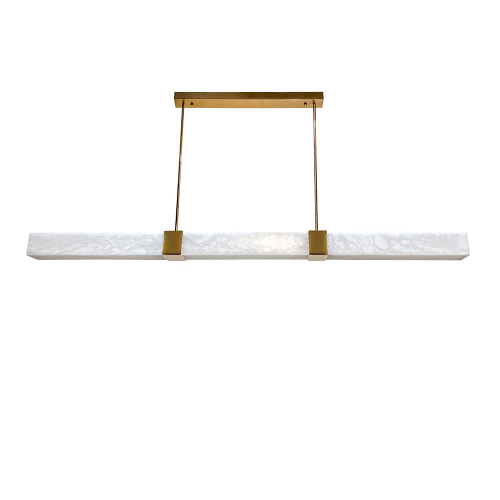 Panish Square 1500mm Pendant Gold / Warm White