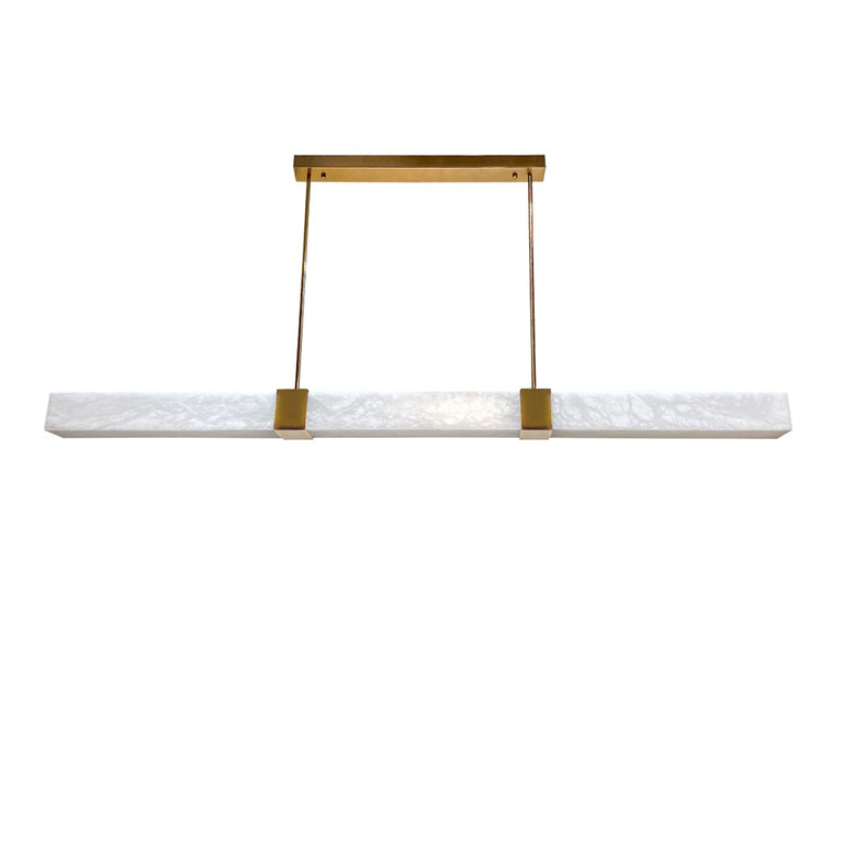 Panish Square 1500mm Pendant Gold / Warm White