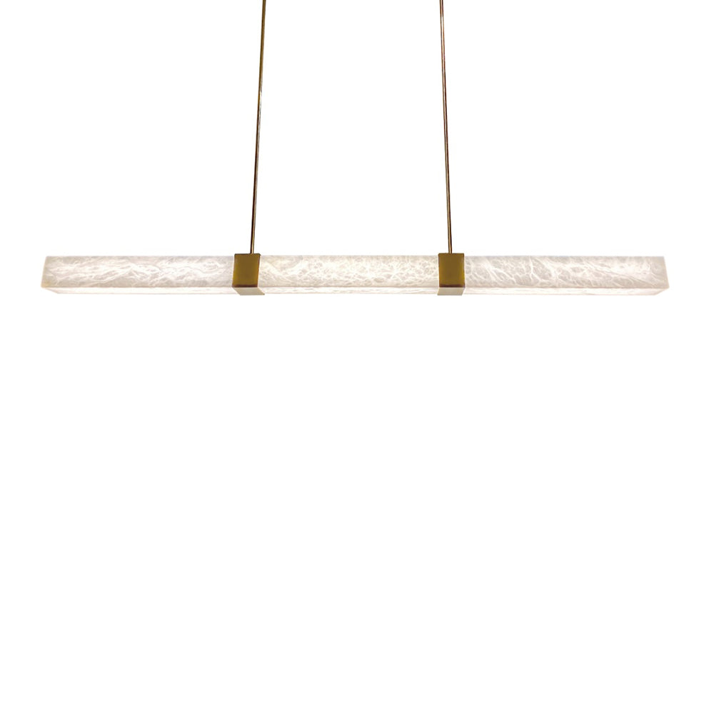 Panish Square 1500mm Pendant Gold / Warm White