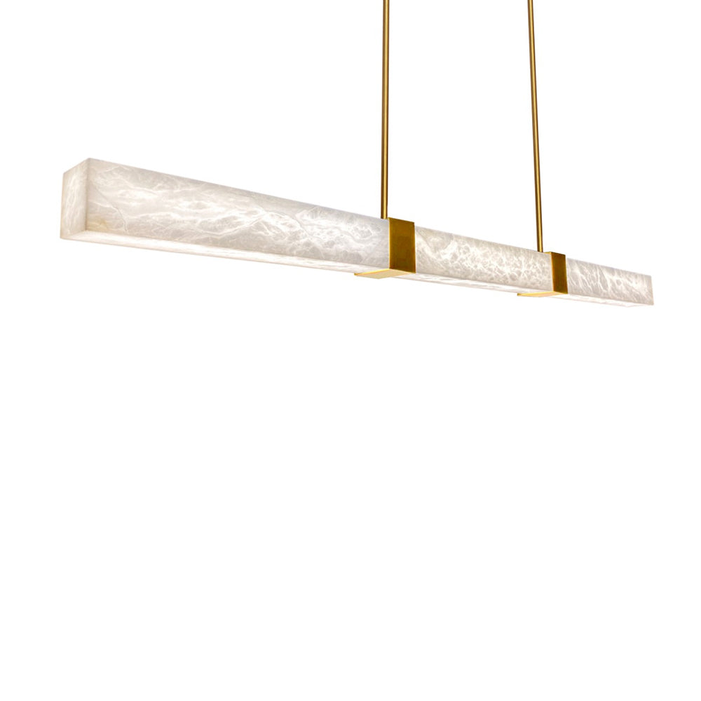Panish Square 1500mm Pendant Gold / Warm White