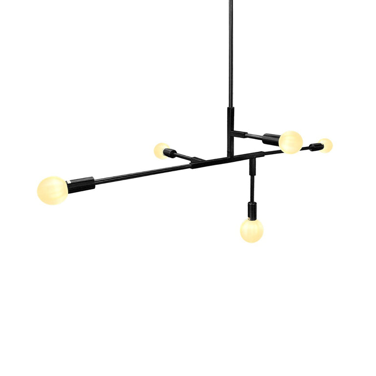Twigg 5 Light Pendant Black