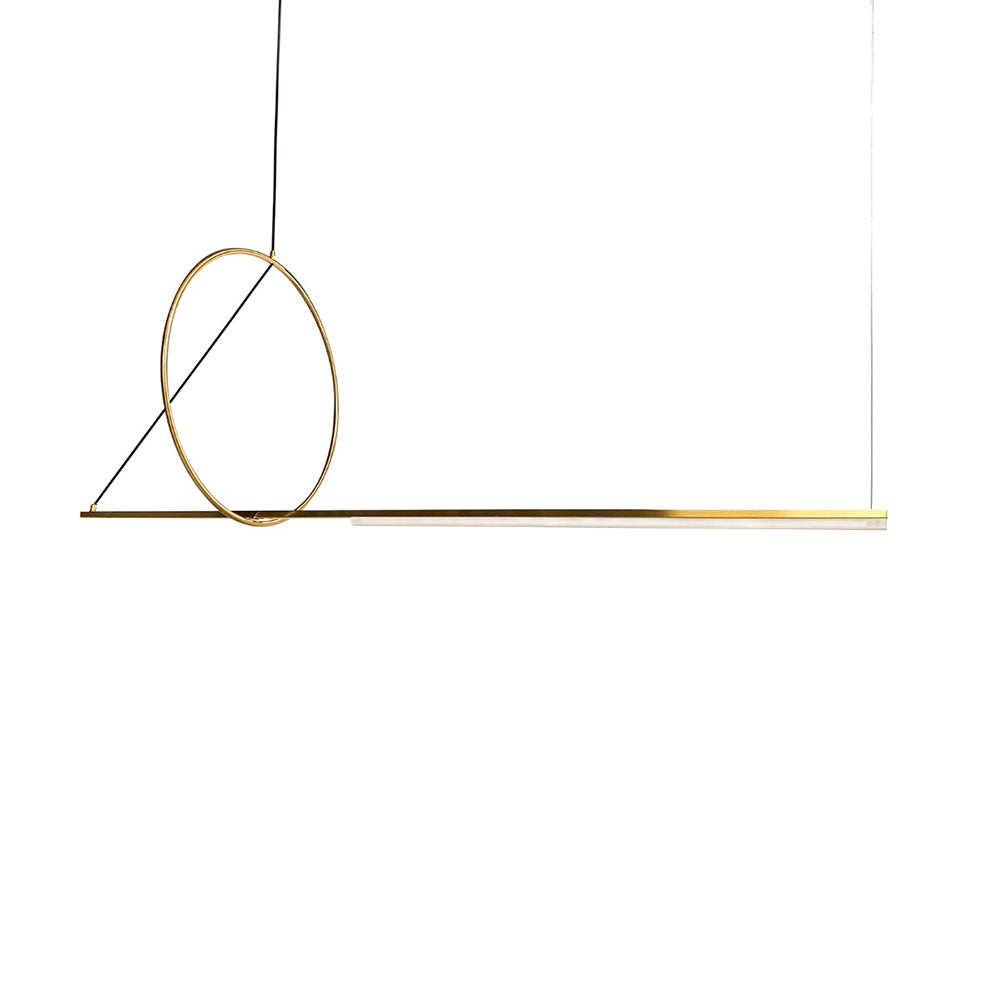 Marcro Dimmable LED Pendant Gold / Warm White