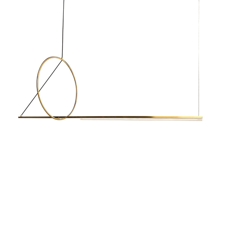 Marcro Dimmable LED Pendant Gold / Warm White