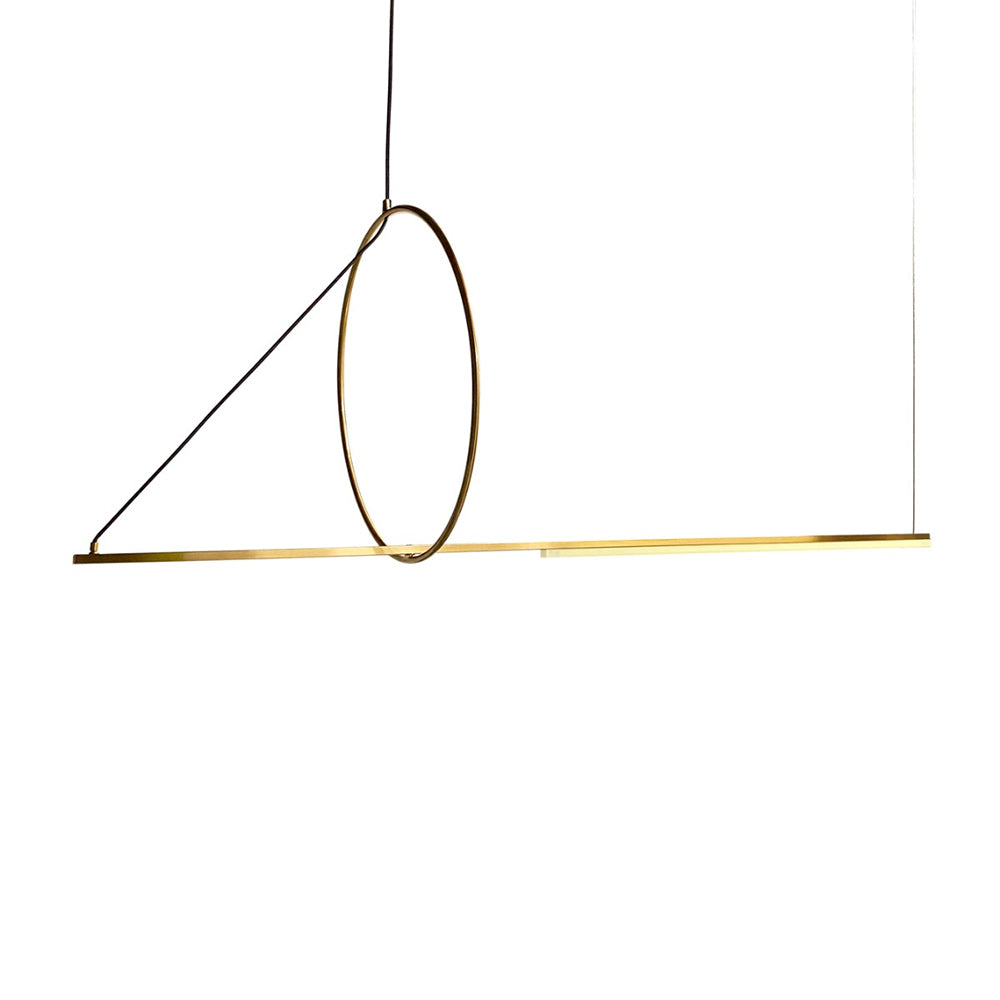 Marcro Dimmable LED Pendant Gold / Warm White