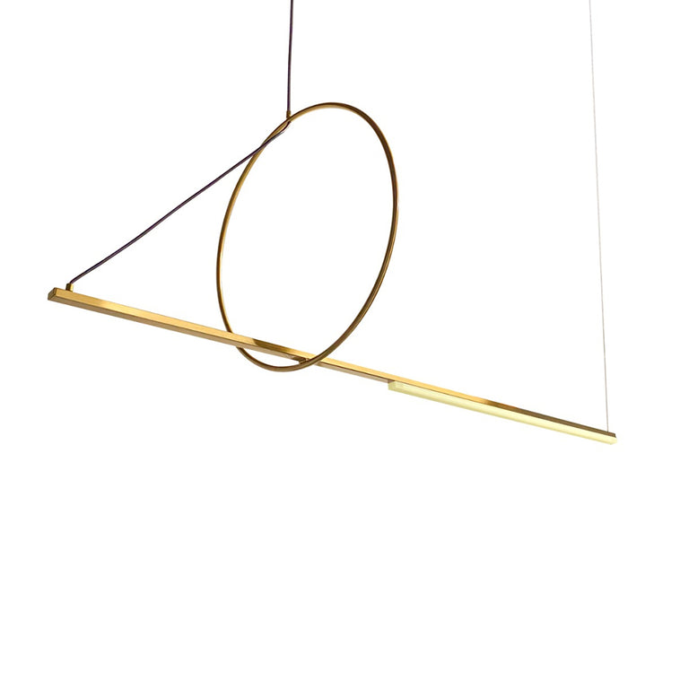 Marcro Dimmable LED Pendant Gold / Warm White