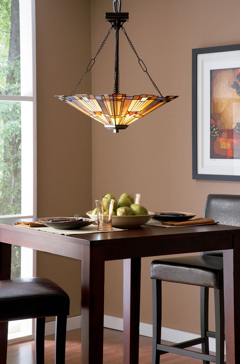 Inglenook Pendant Valiant Bronze - QZ/INGLENOOK/P/B