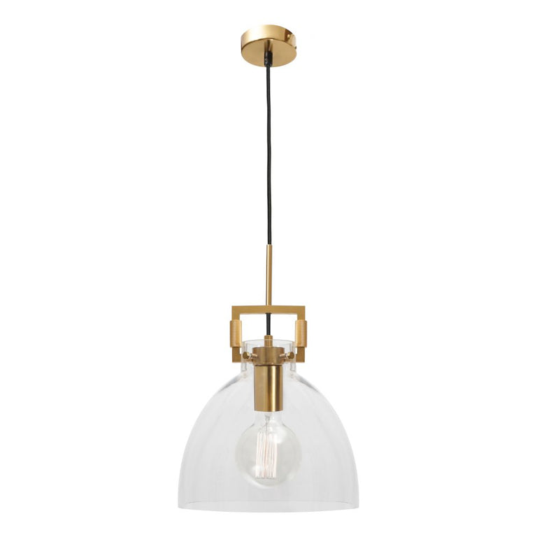 Jean 1 Light Pendant Gold - JEAN1PGLD