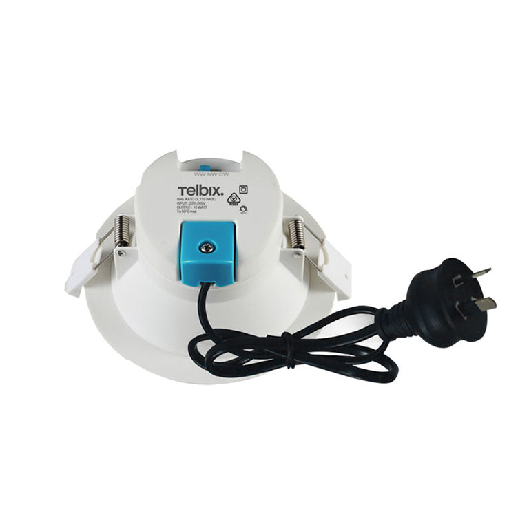 Kato 10 Watt Dimmable LED Downlight White / Tri-Colour - KATO DL110-WH3C