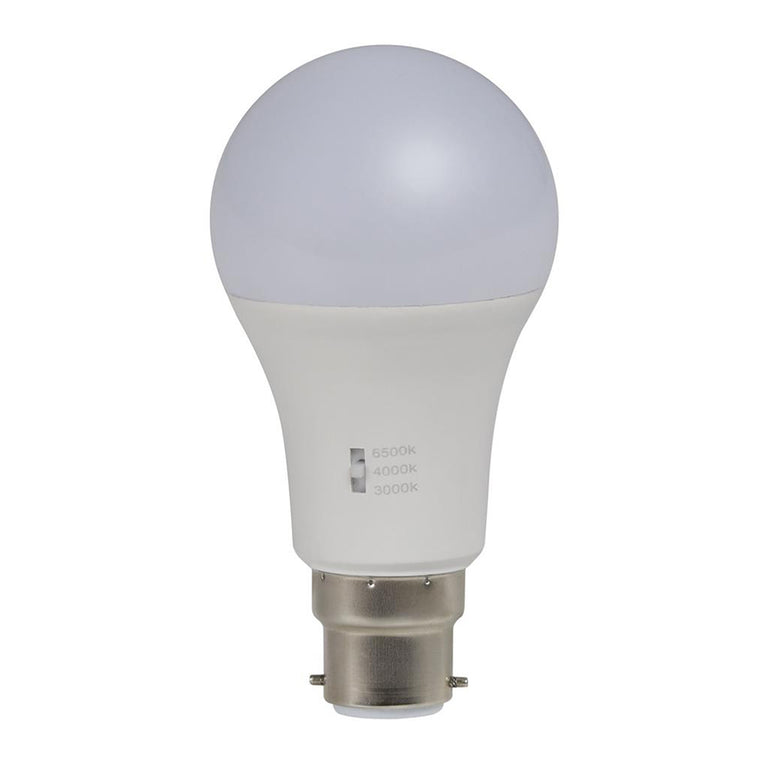Key Opal GLS 12W BC Dimmable LED Globe / Tri-Colour - 65116