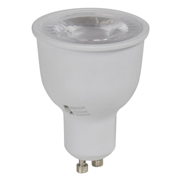 Key GU10 6W 240V Dimmable LED Globe Tri-Colour - 65112