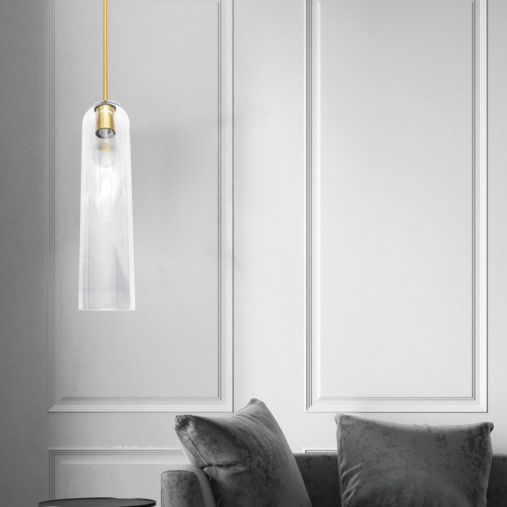 Kong 500 GU10 Pendant Gold / Clear