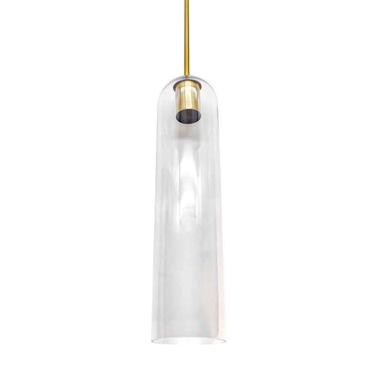 Kong 500 GU10 Pendant Gold / Clear