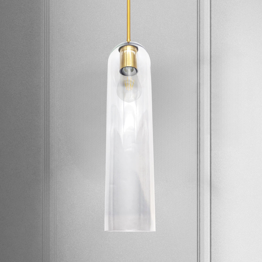 Kong 500 GU10 Pendant Gold / Clear