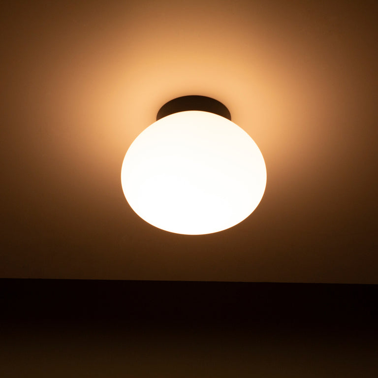 Lab Ball 140 LED Wall Light Black