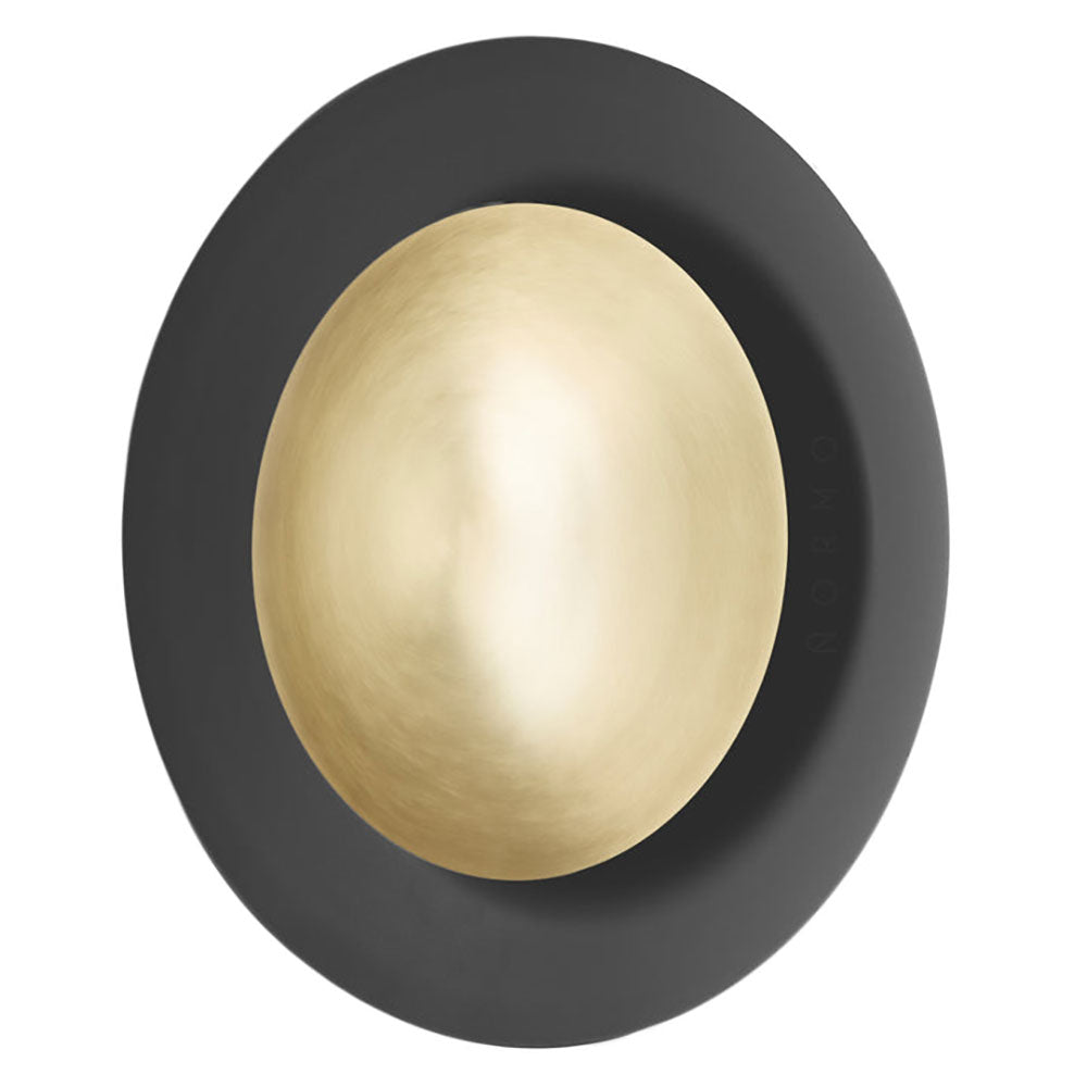Coss 24W LED Large Wall Light Matt Black / Matt Brass - ARO.A1203/60/NEG-ORO